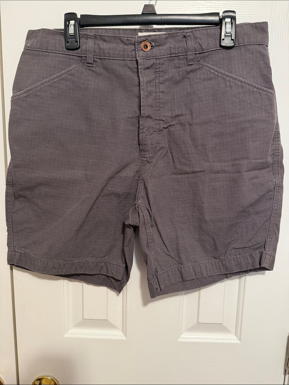 Taylor Stitch Men's Flat-Front Slate Gray Shorts